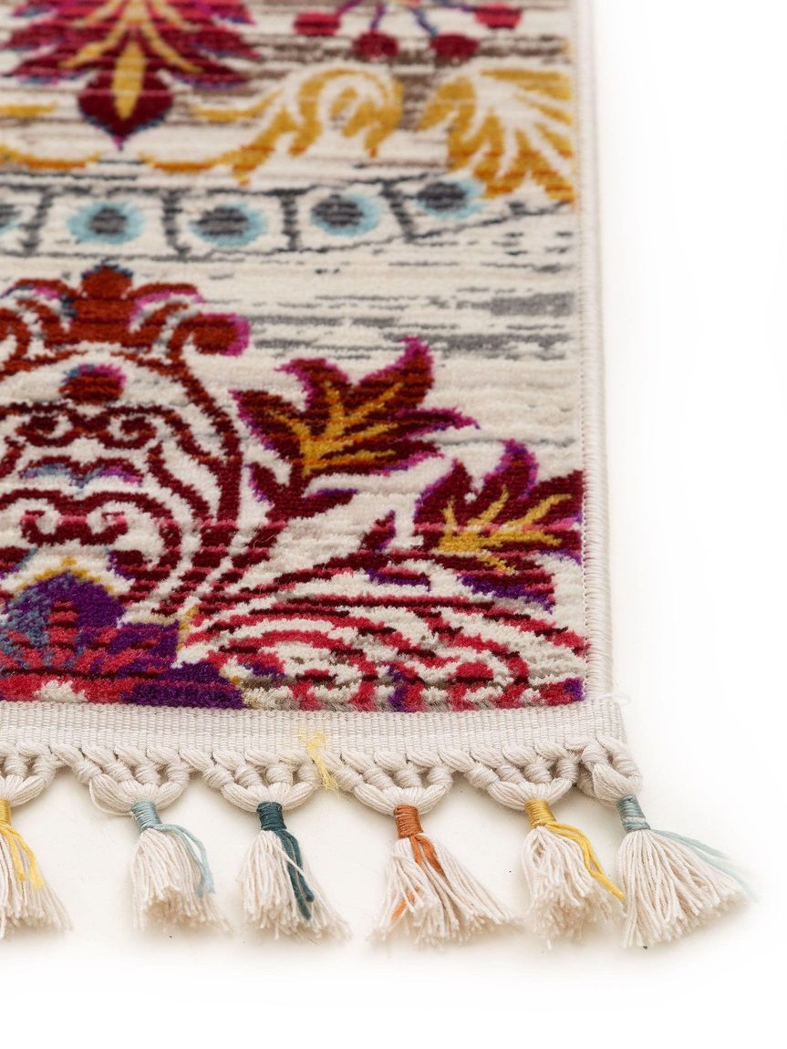 Teppich Simsala Beige / Bunt