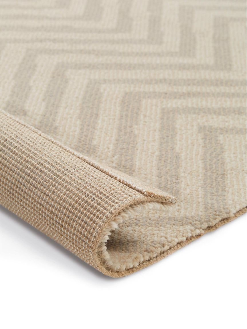 Wollteppich Nesta Beige