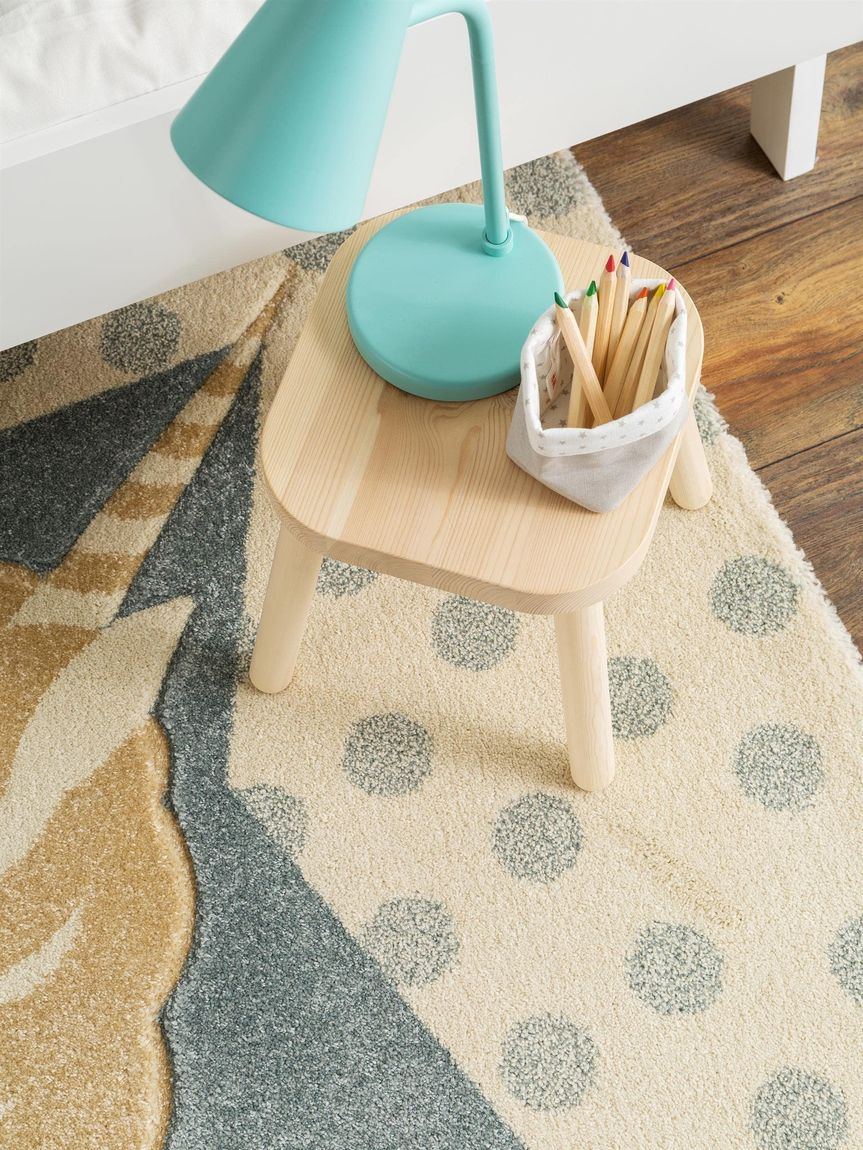 Kinderteppich Justin 120x170 cm Hellblau