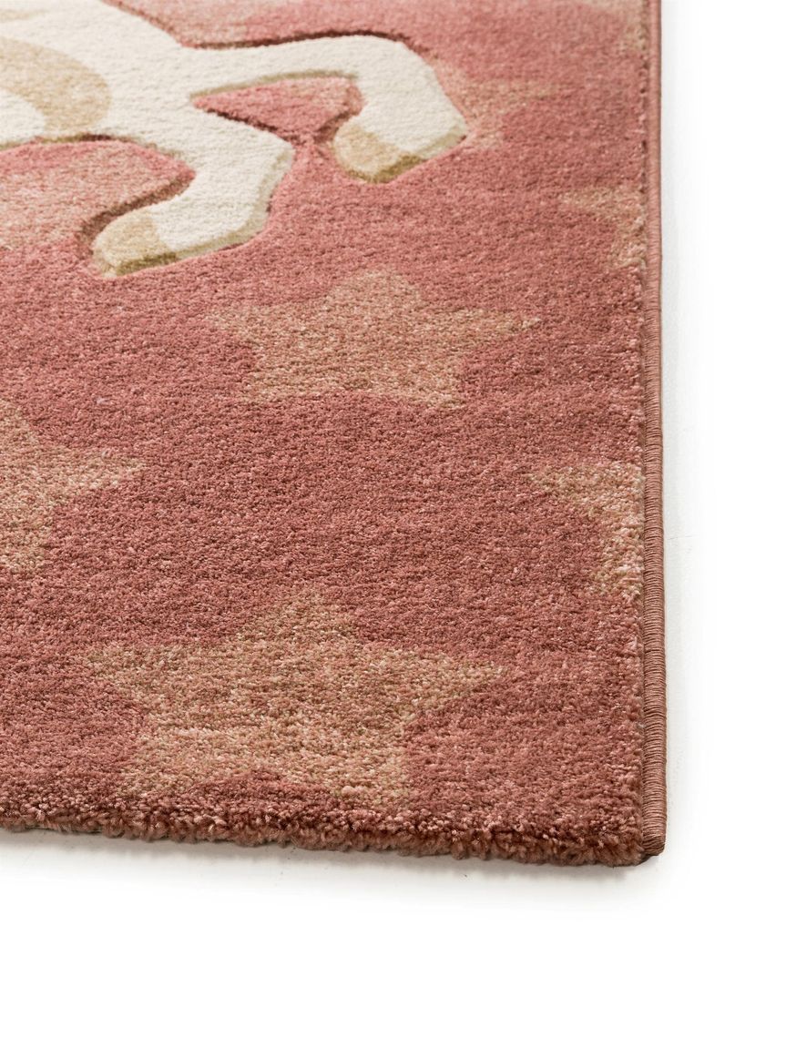 Kinderteppich Justin 140x200 cm Rosa