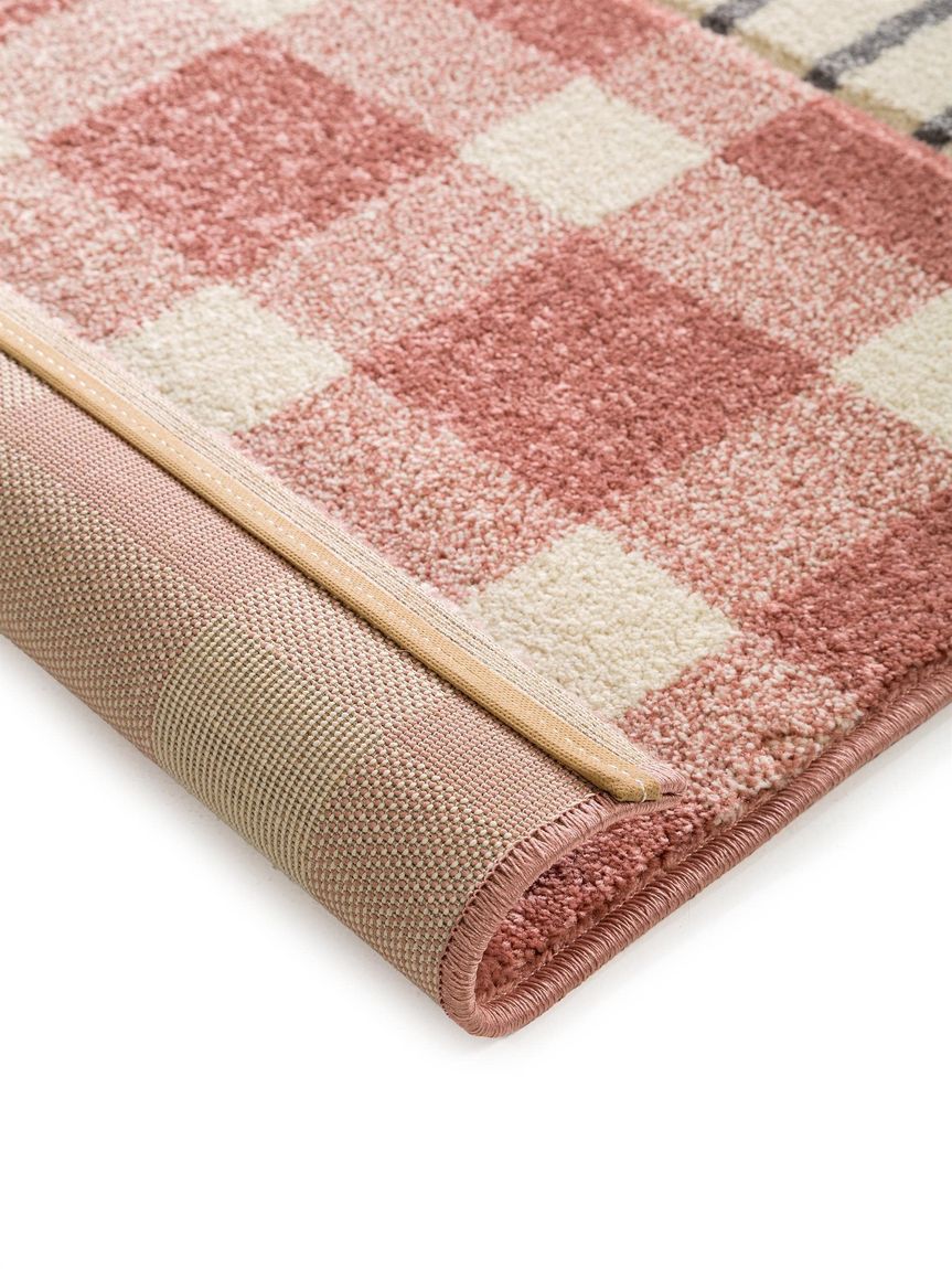 Kinderteppich Justin 160x230 cm Rosa