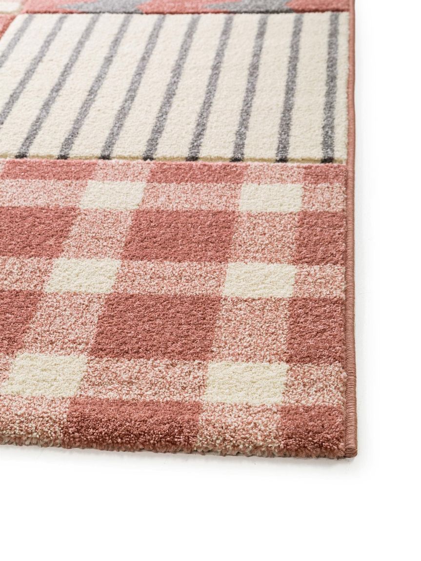 Kinderteppich Justin 160x230 cm Rosa