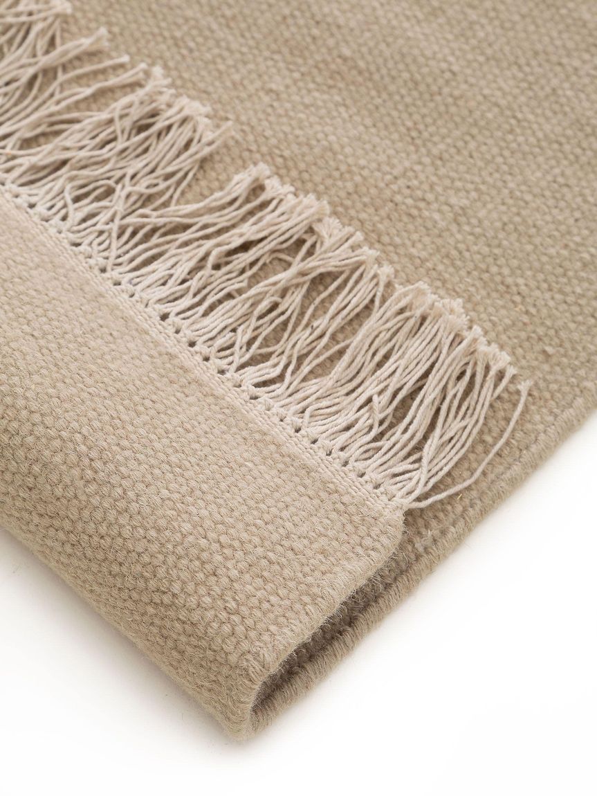 Wollteppich Liv Beige