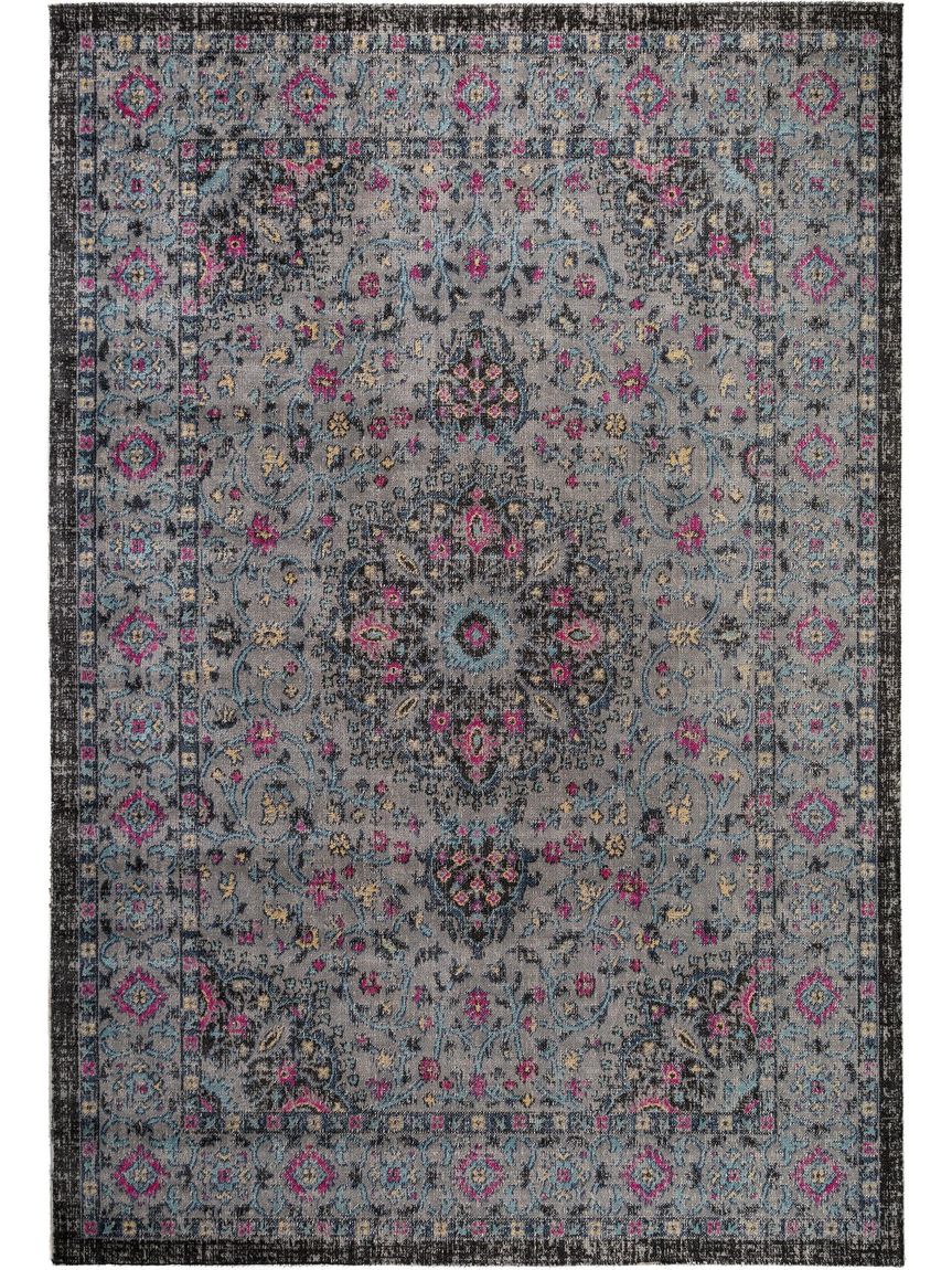 Flachgewebeteppich Ayla 80x150 cm Bunt