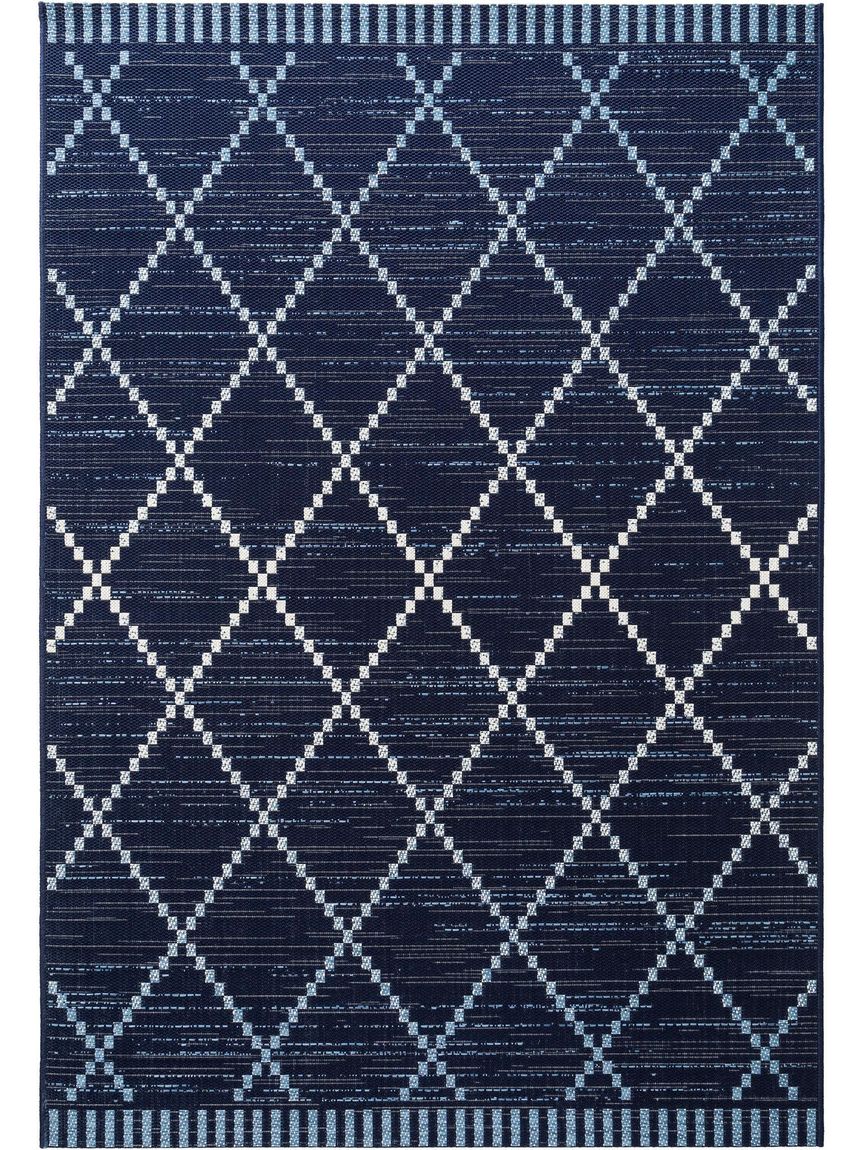 In- & Outdoor Teppich Vora 140x200 cm Blau