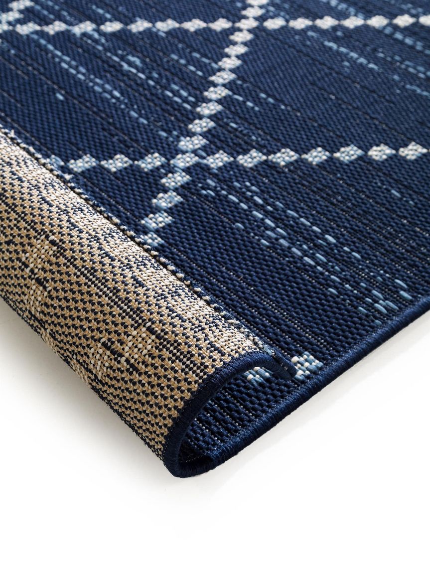 In- & Outdoor Teppich Vora 140x200 cm Blau