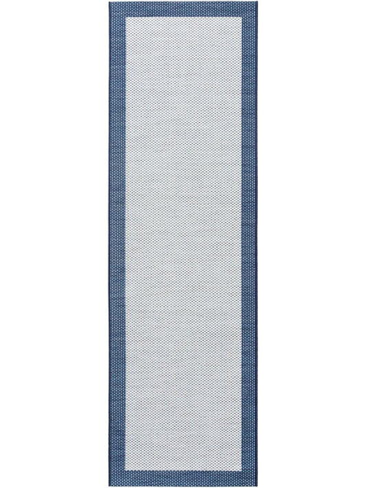 In- & Outdoor Läufer Vora 80x150 cm Beige / Blau