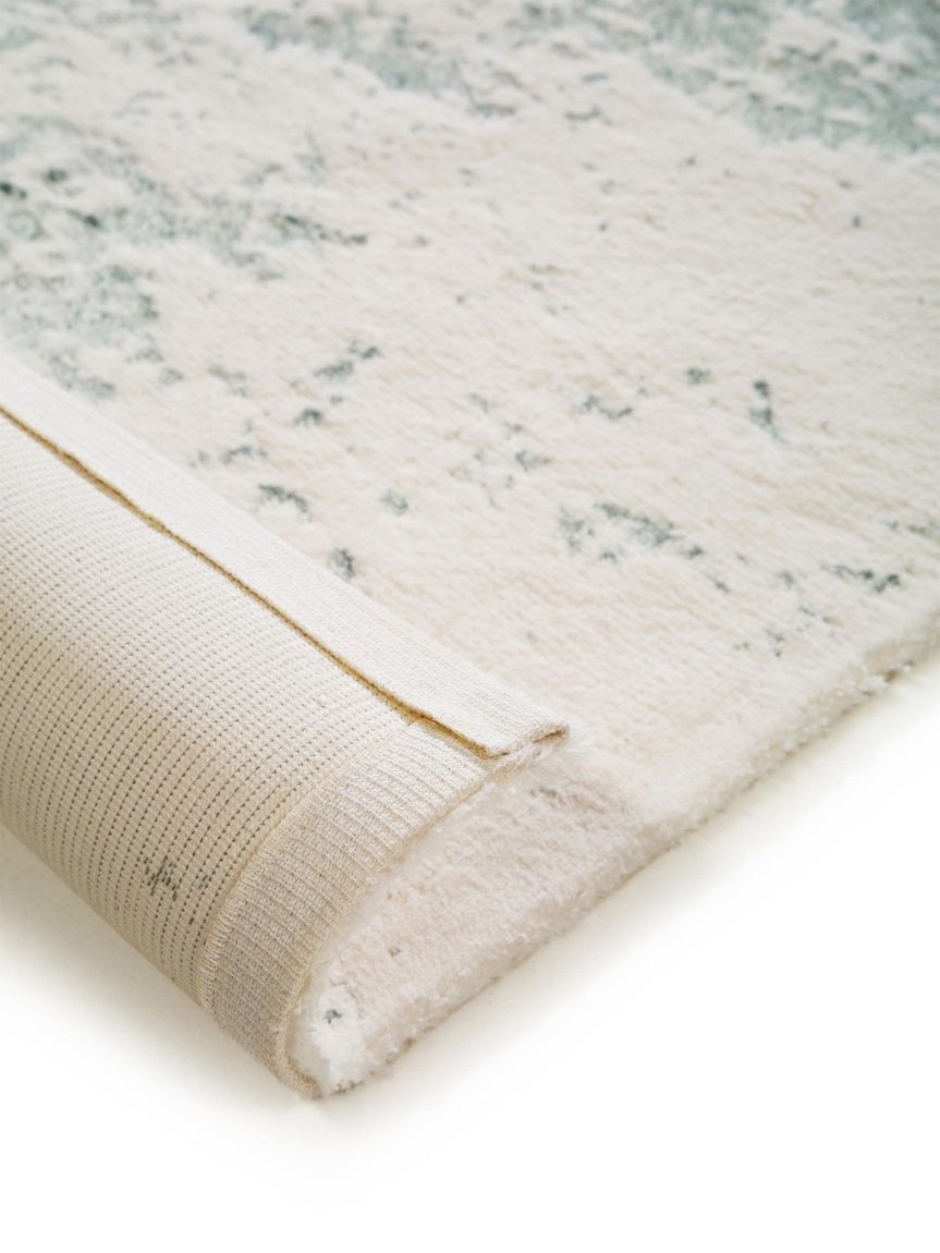 Badematte Luis 80x150 cm Beige / Türkis