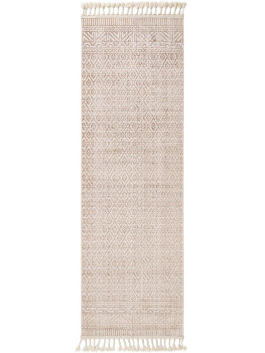 Teppich Läufer Laila 80x240 cm Beige / Braun