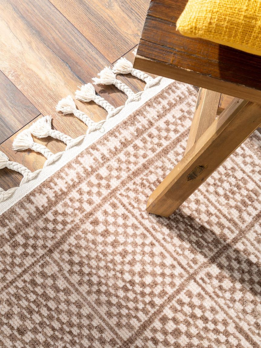 Teppich Läufer Bahar 80x300 cm Beige / Braun