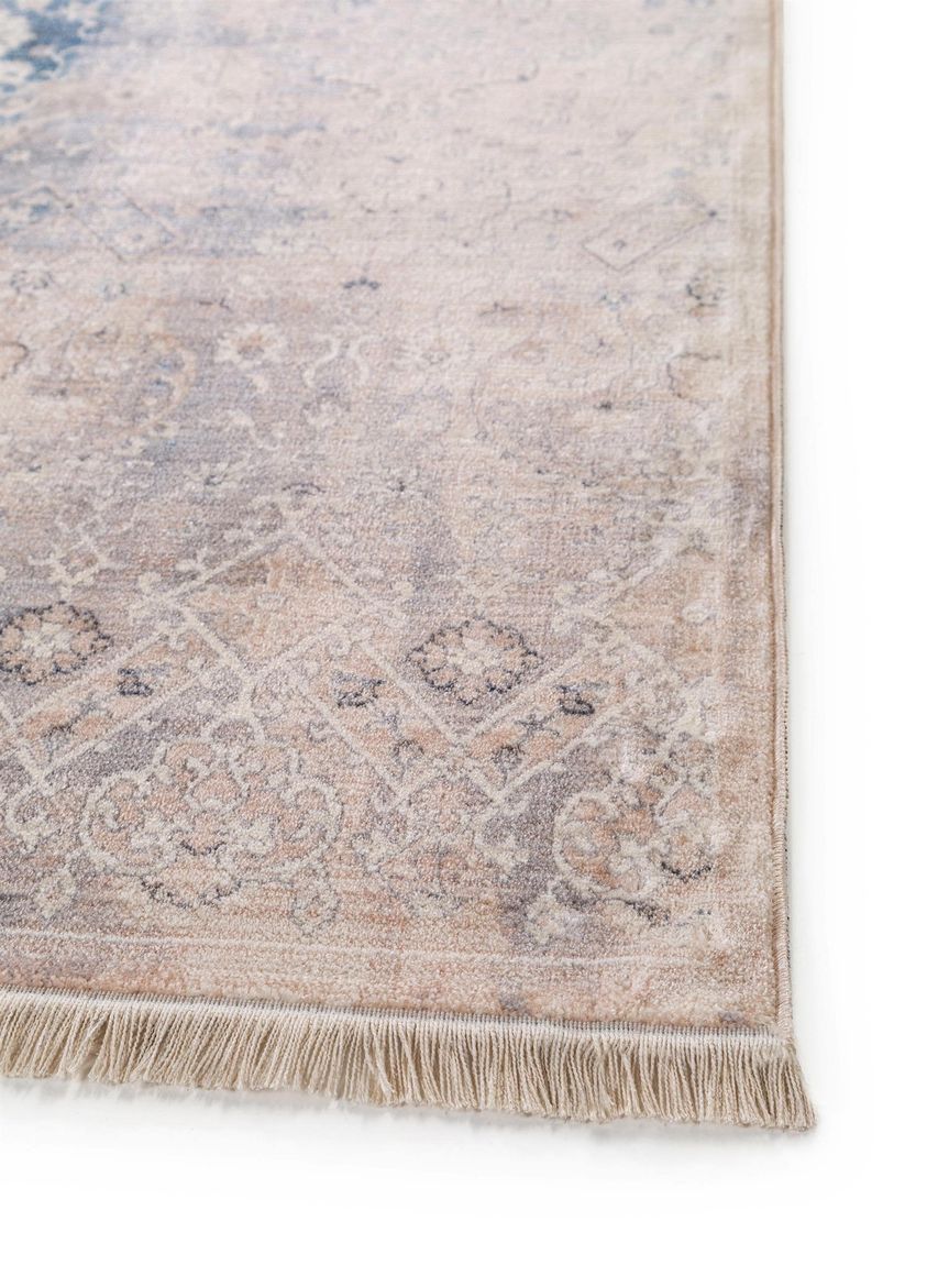 Teppich Safira 100x156 cm Beige / Blau