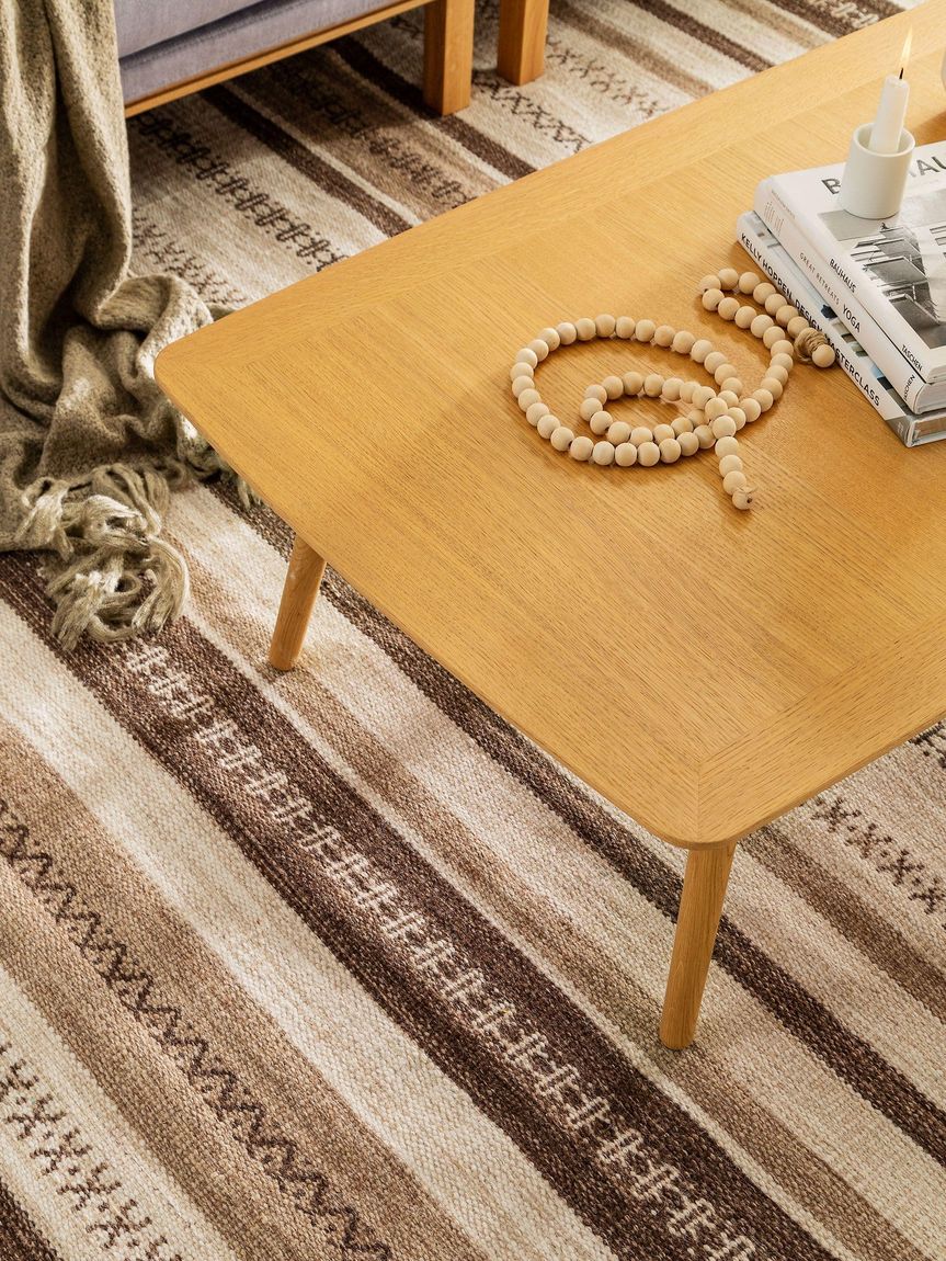 Wollteppich Joris Beige