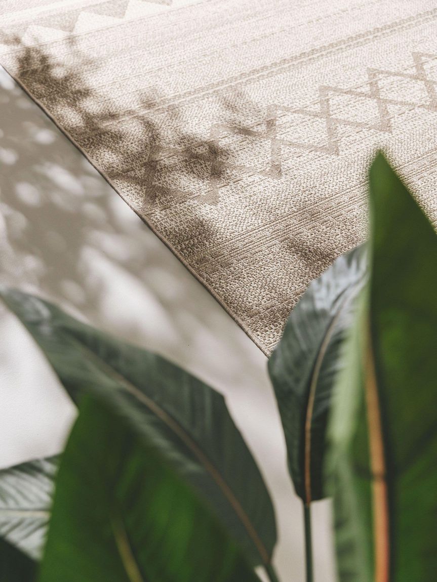 In- & Outdoor Teppich Naoto Taupe