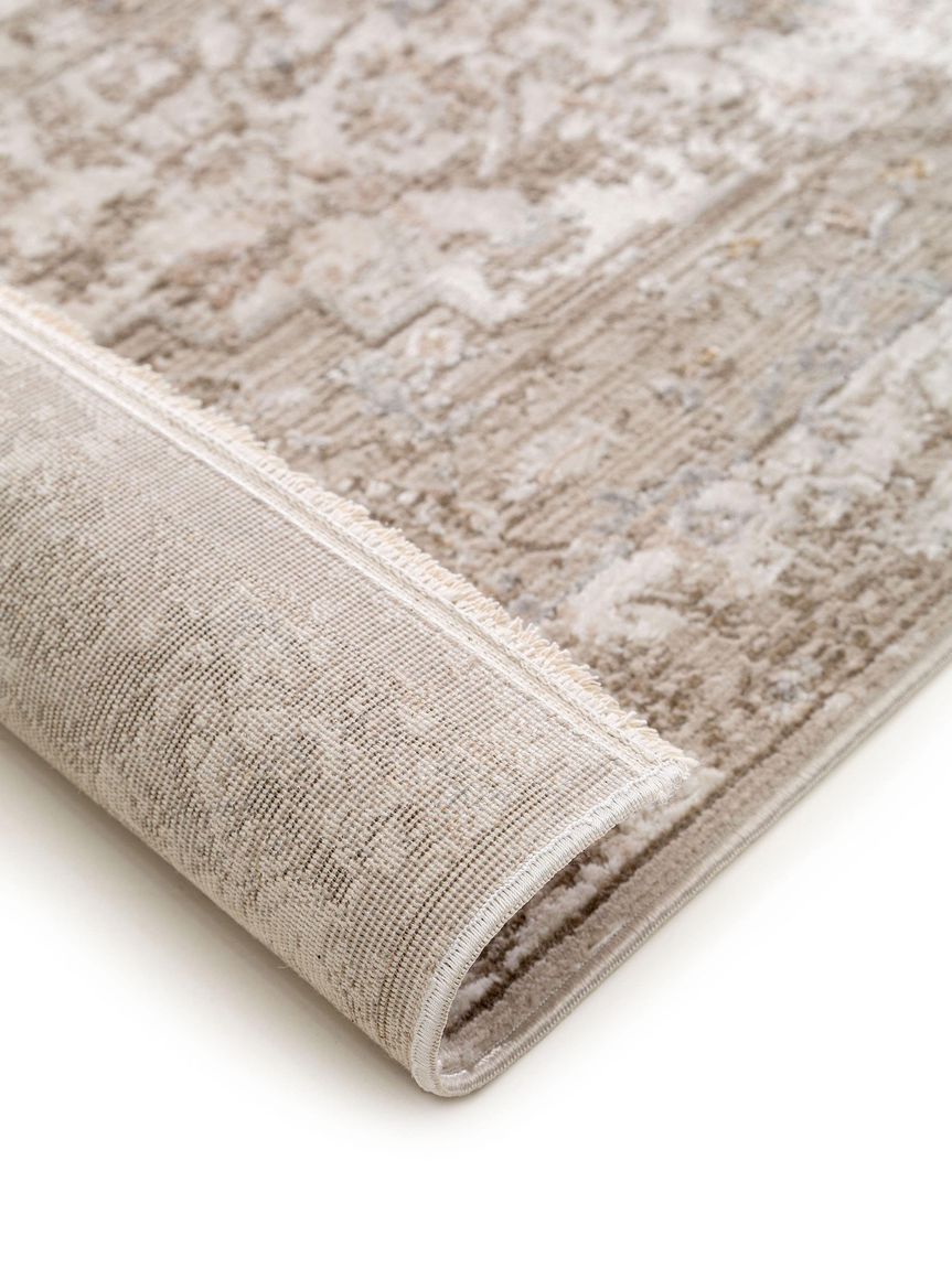 Viskoseteppich Läufer Jared 80x240 cm Creame