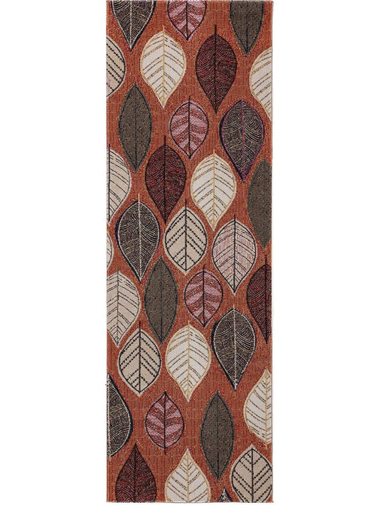 In- & Outdoor Teppich Jerry Bunt / Orange