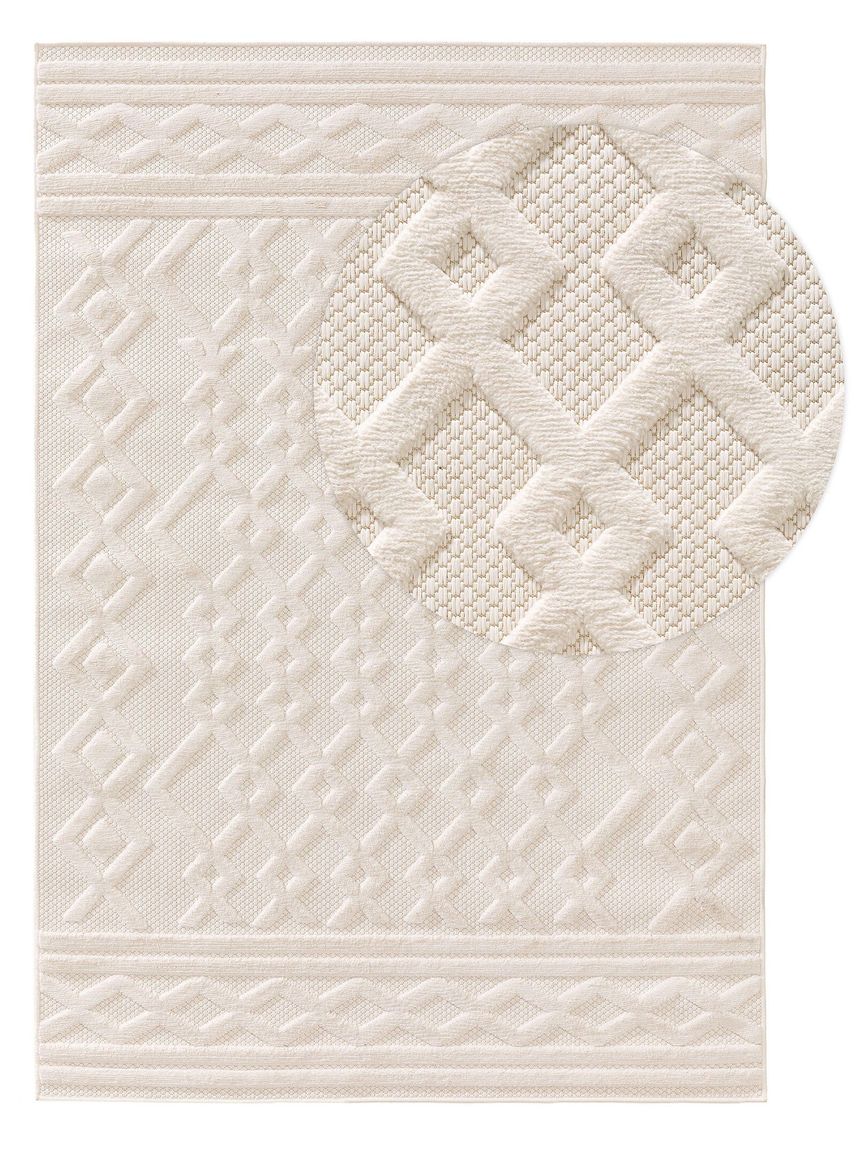 In- & Outdoor Teppich Bonte Creame