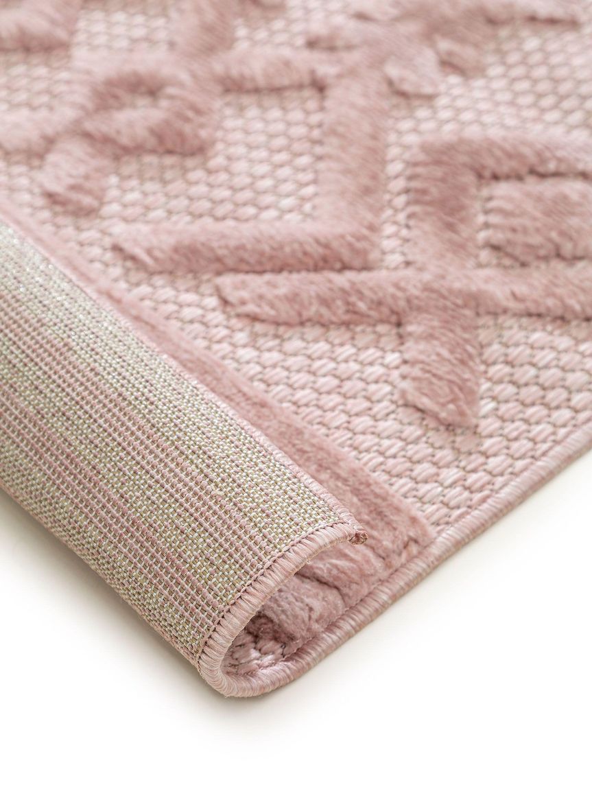 In- & Outdoor Teppich Bonte Läufer Rosa