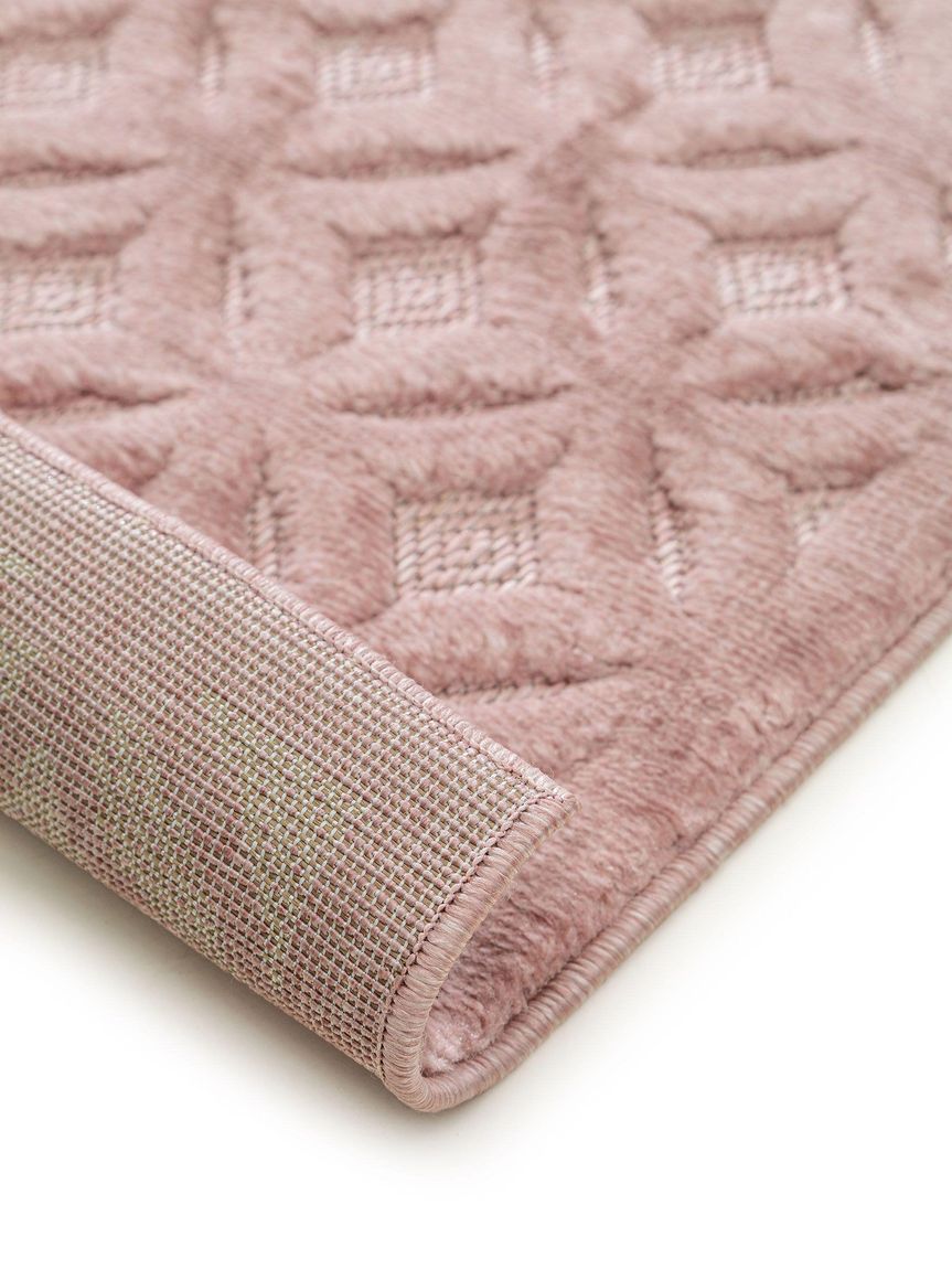 In- & Outdoor Teppich Bonte Läufer  Rosa