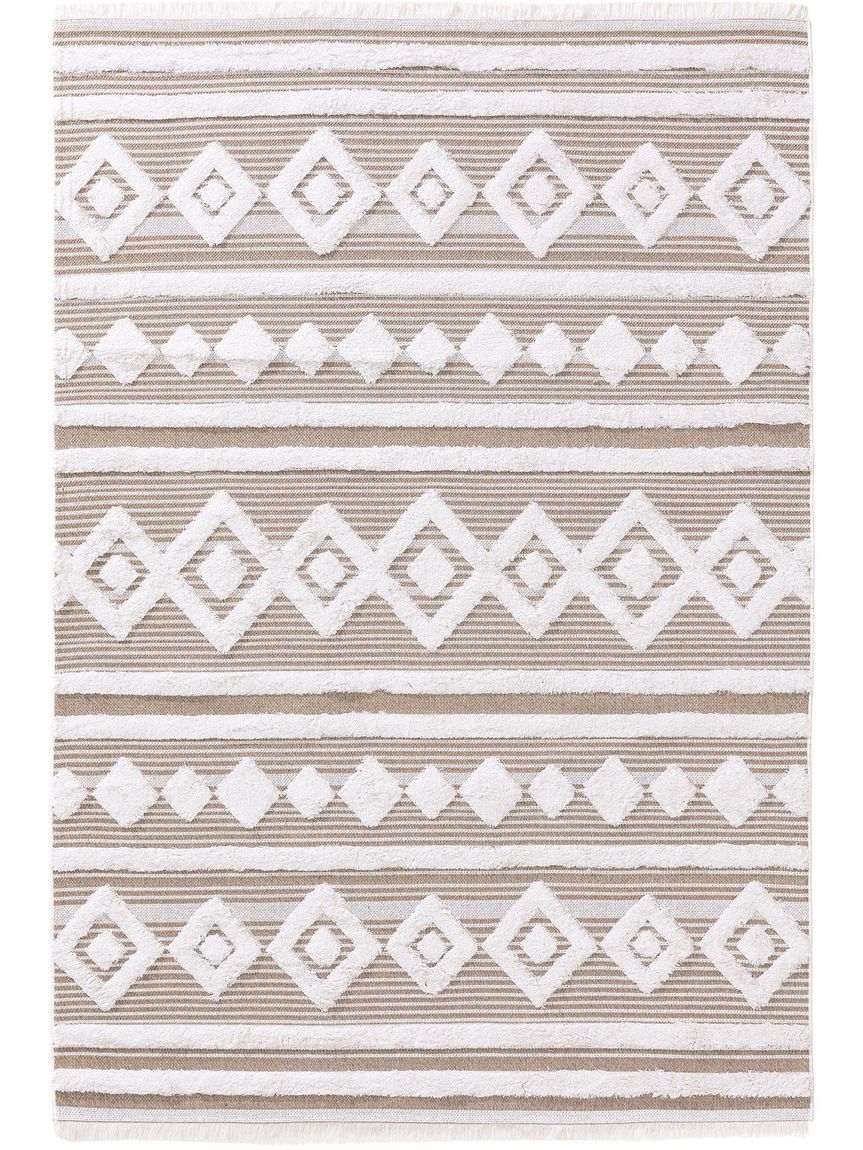 Waschbarer Baumwollteppich Oslo Taupe