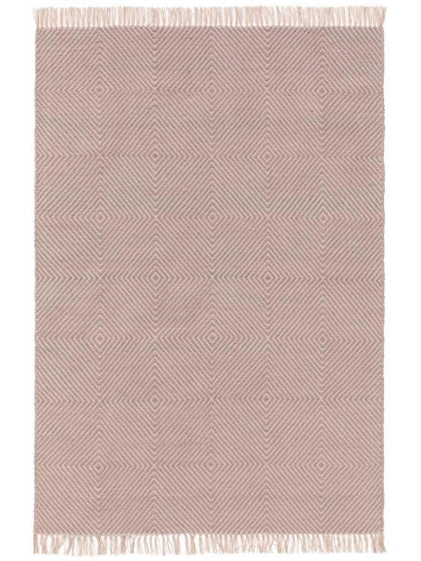 Teppich aus recyceltem Material Rae Beige