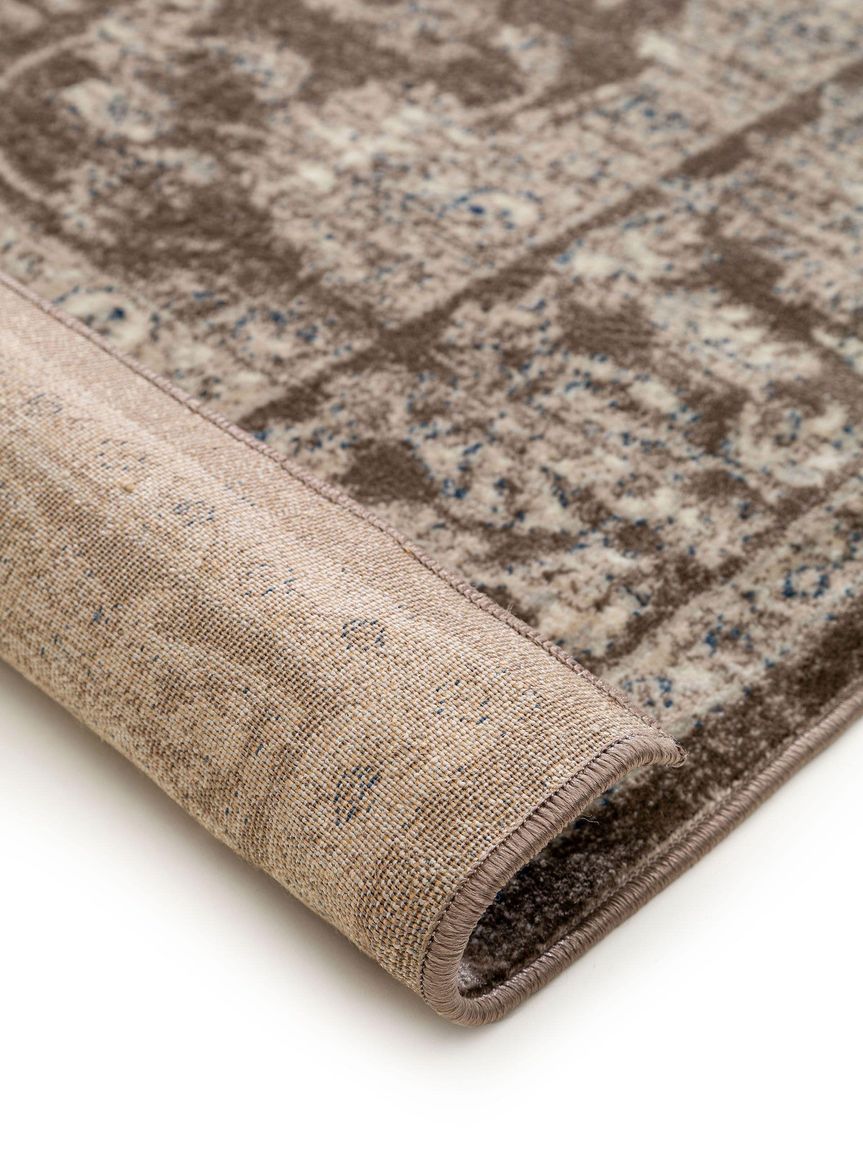 Teppich Vintage Velvet Beige / Braun