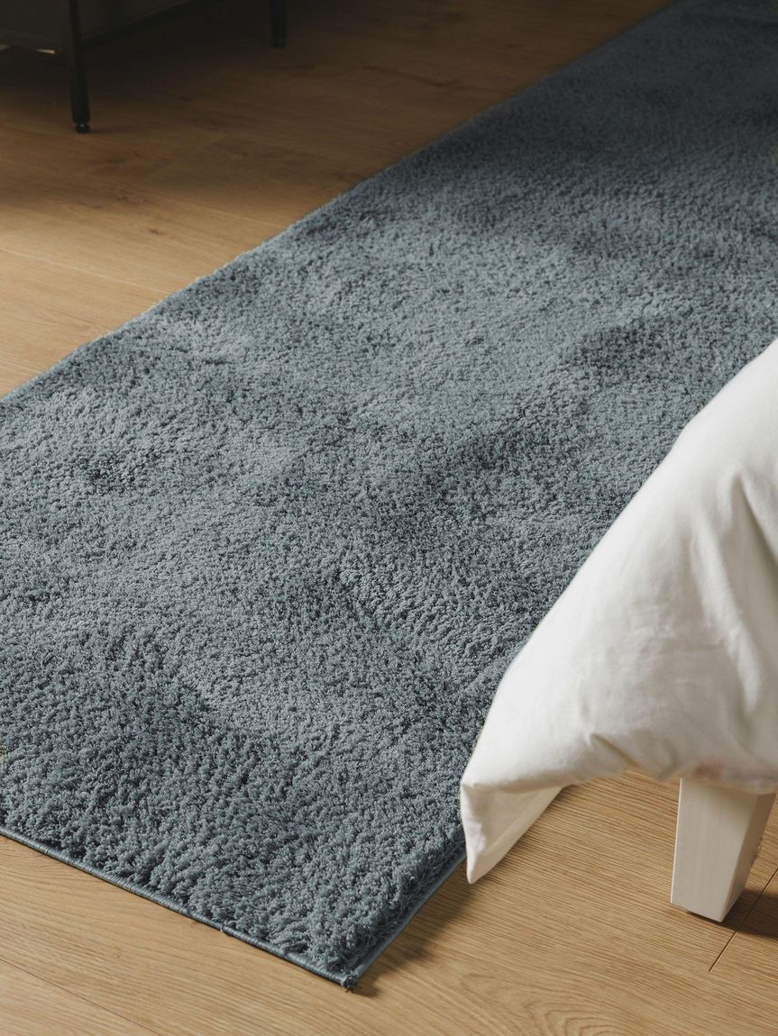 Hochflorteppich Läufer Soda 80x240 cm Türkis