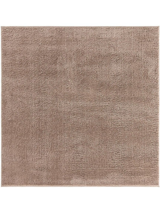 Hochflorteppich Soda 160x160 cm Beige