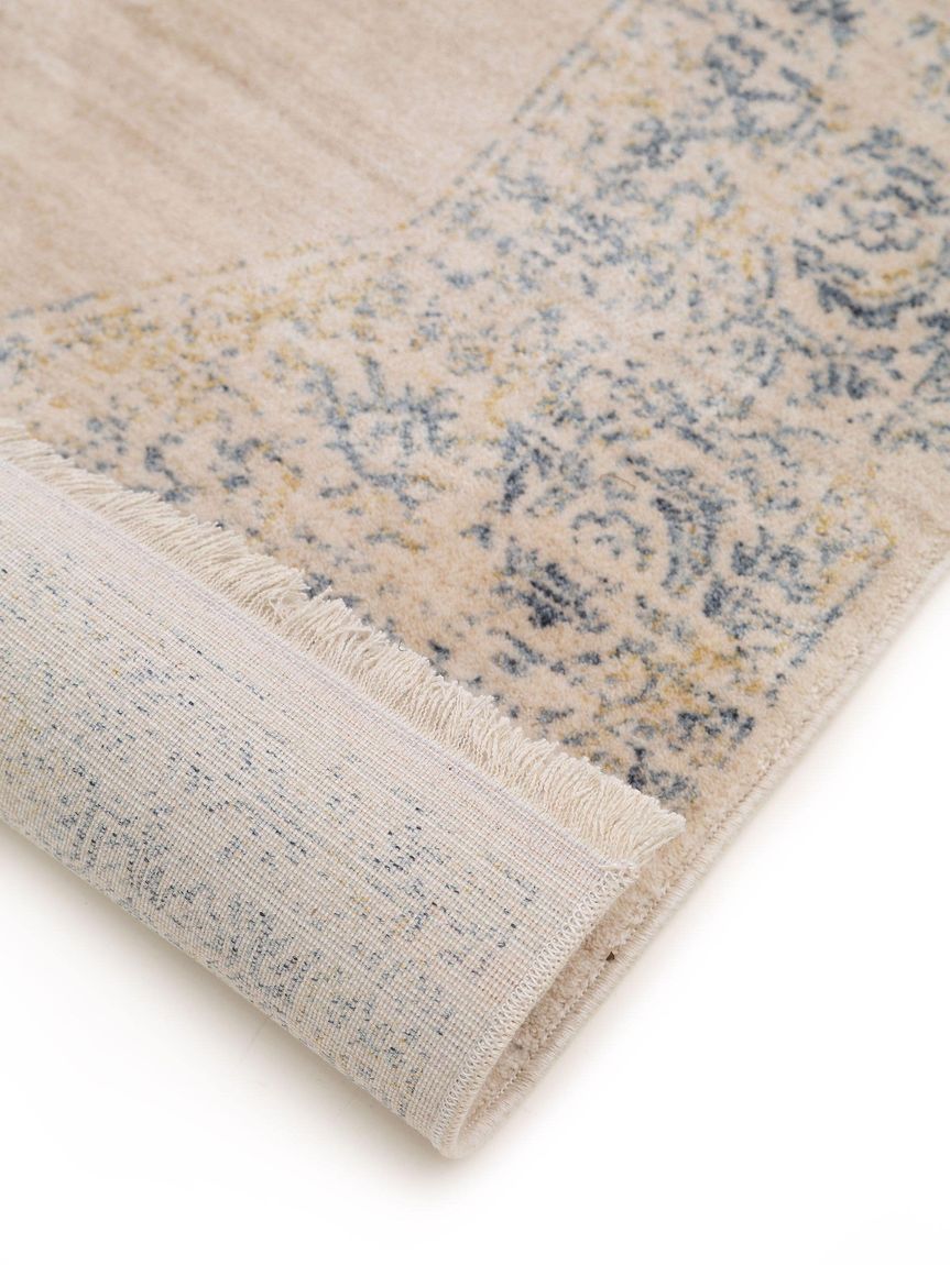 Viskoseteppich Läufer Haven 70x240 cm Blau