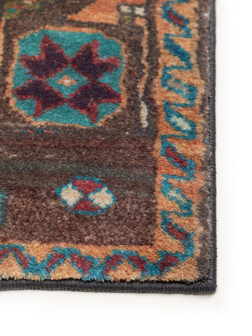 Teppich Mara Beige / Rot