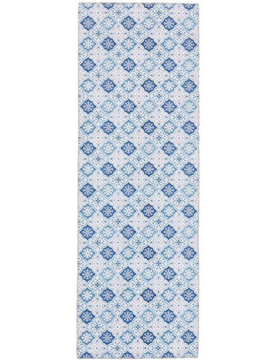 Läufer Laury 80x240 cm Blau