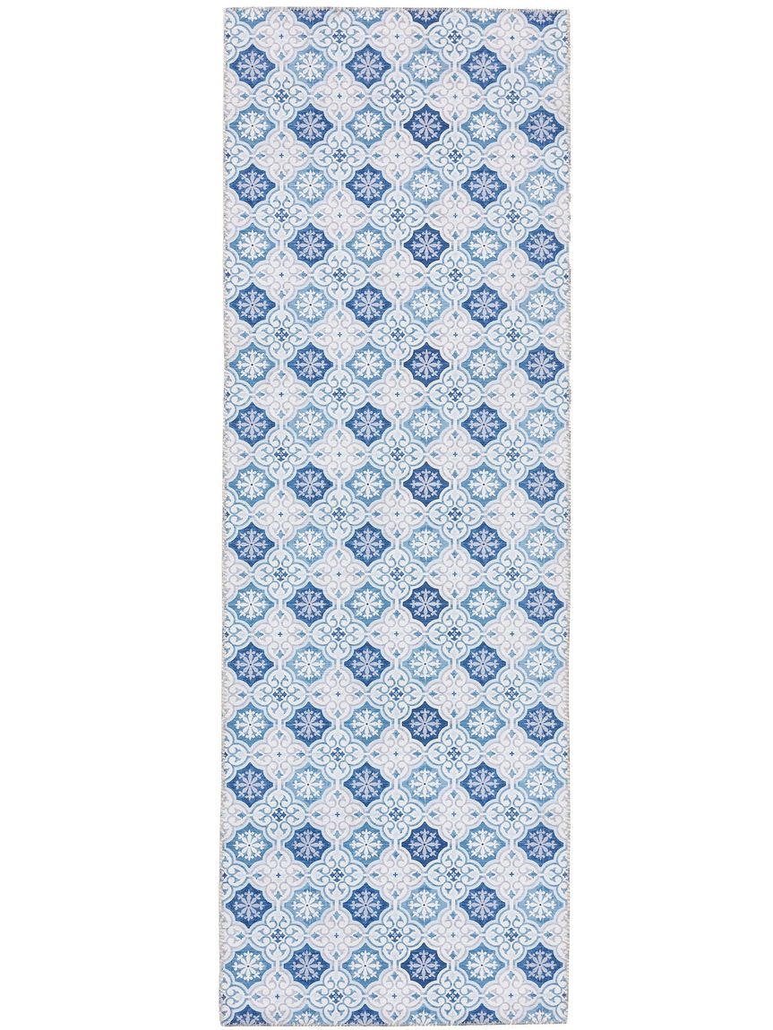 Läufer Laury 80x240 cm Blau