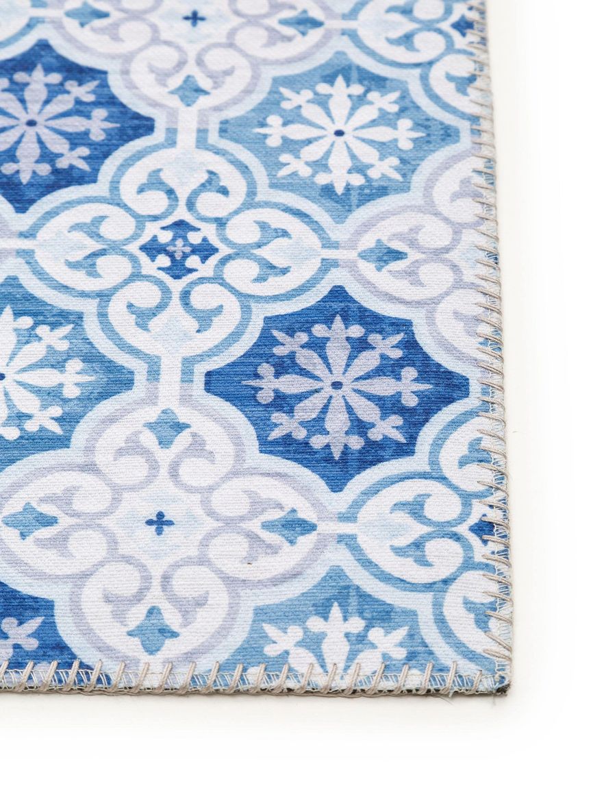 Läufer Laury 80x240 cm Blau