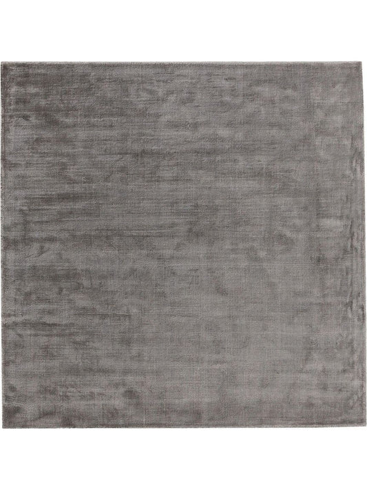 Viskoseteppich Nela 160x160 cm Grau