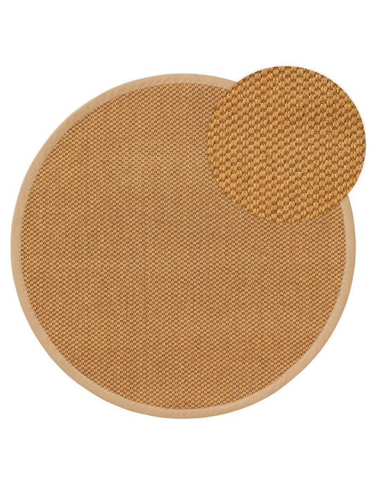 Sisalteppich rund Greta Beige - Voelpe