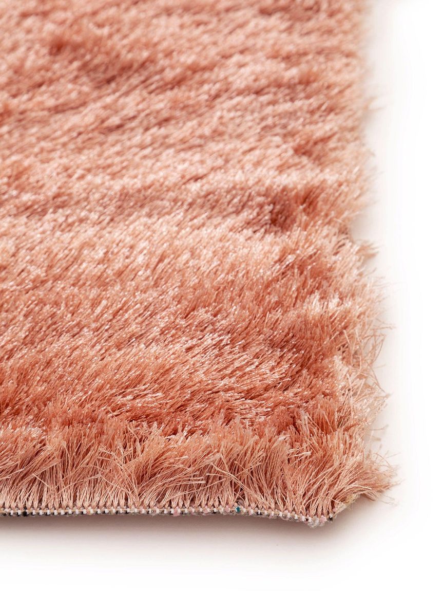 Hochflorteppich Läufer Francis 80x200 cm Rosa