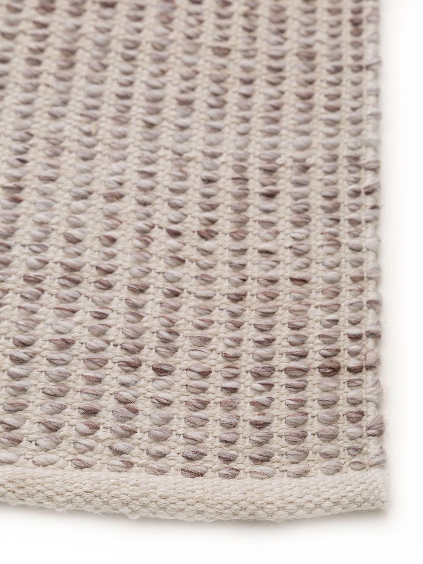 Teppich aus recyceltem Material Nyssa Creame / Taupe - Voelpe