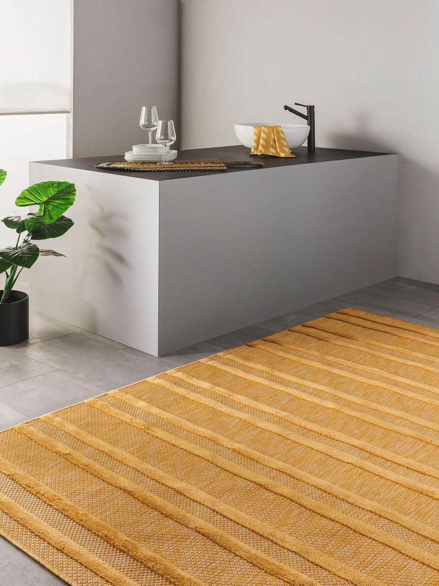 In- & Outdoor Teppich Bonte Gelb