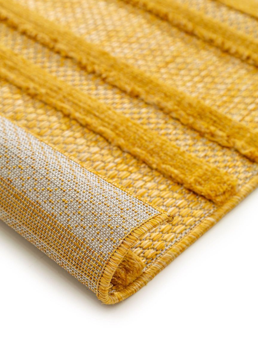 In- & Outdoor Teppich Bonte Läufer 75x220 cm Gelb