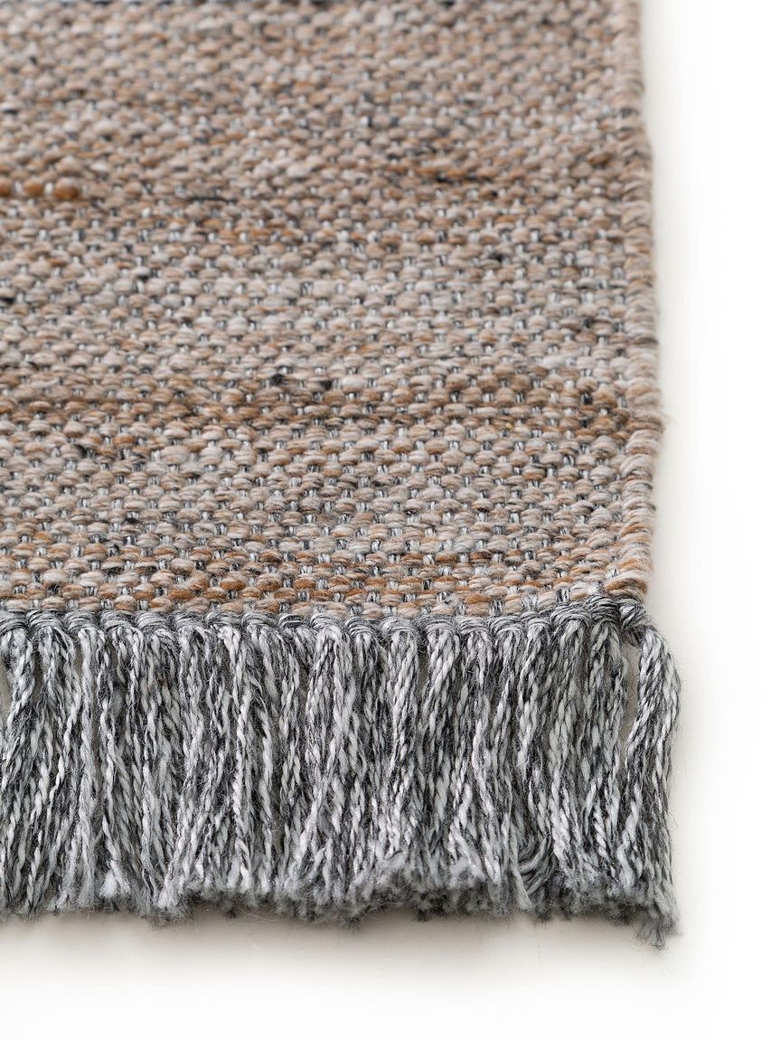 Teppich Läufer aus recyceltem Material Damian 70x200 cm Beige