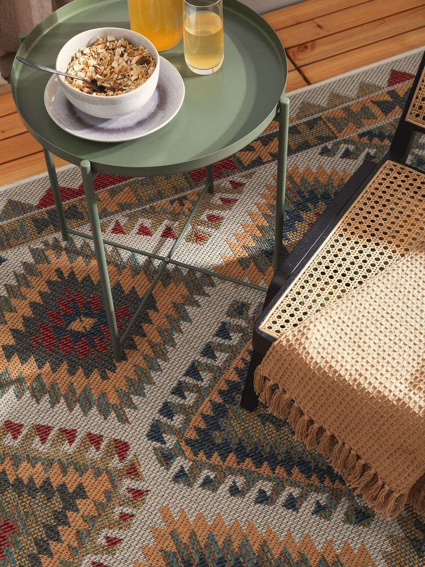 In- & Outdoor Teppich Mirena Bunt