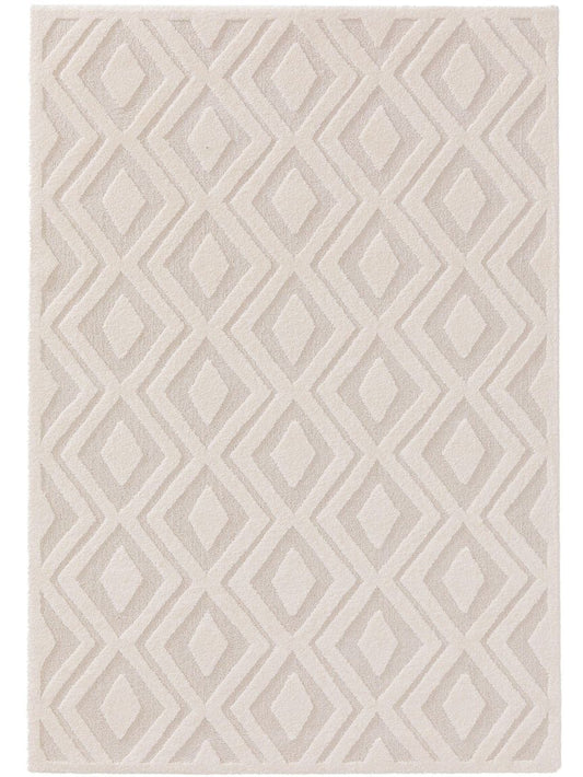 Teppich Eve Creame / Beige - Voelpe