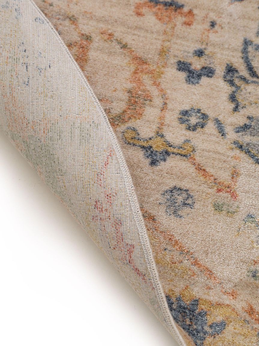 Viskoseteppich Haven Bunt / Beige