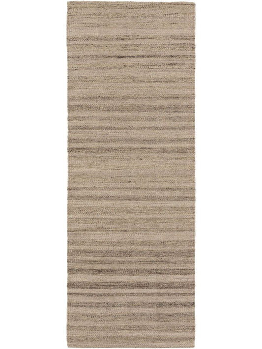 Wollteppich Läufer Nazar 70x200 cm Creame / Grau