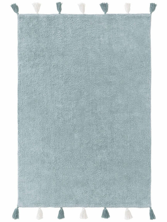 Waschbarer Kinderteppich Malu Minze