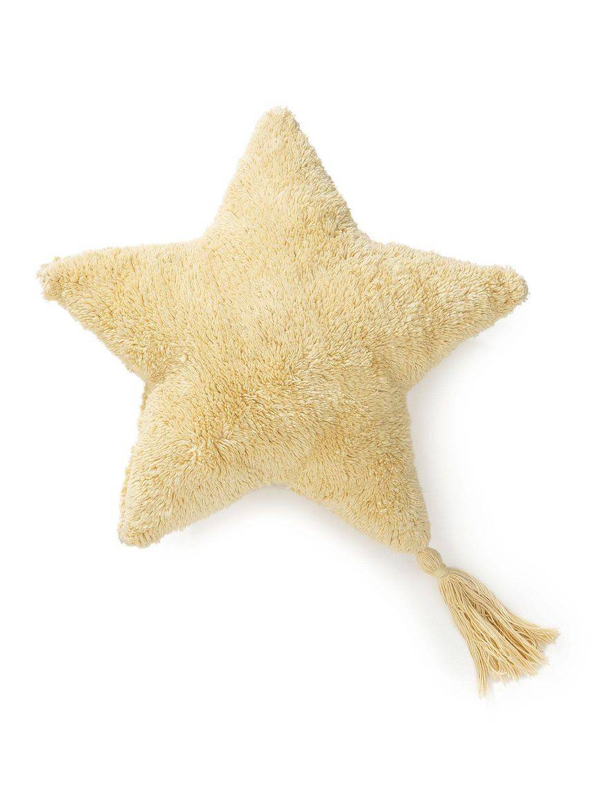 Kissen Stars 45x45 cm Gelb - Voelpe