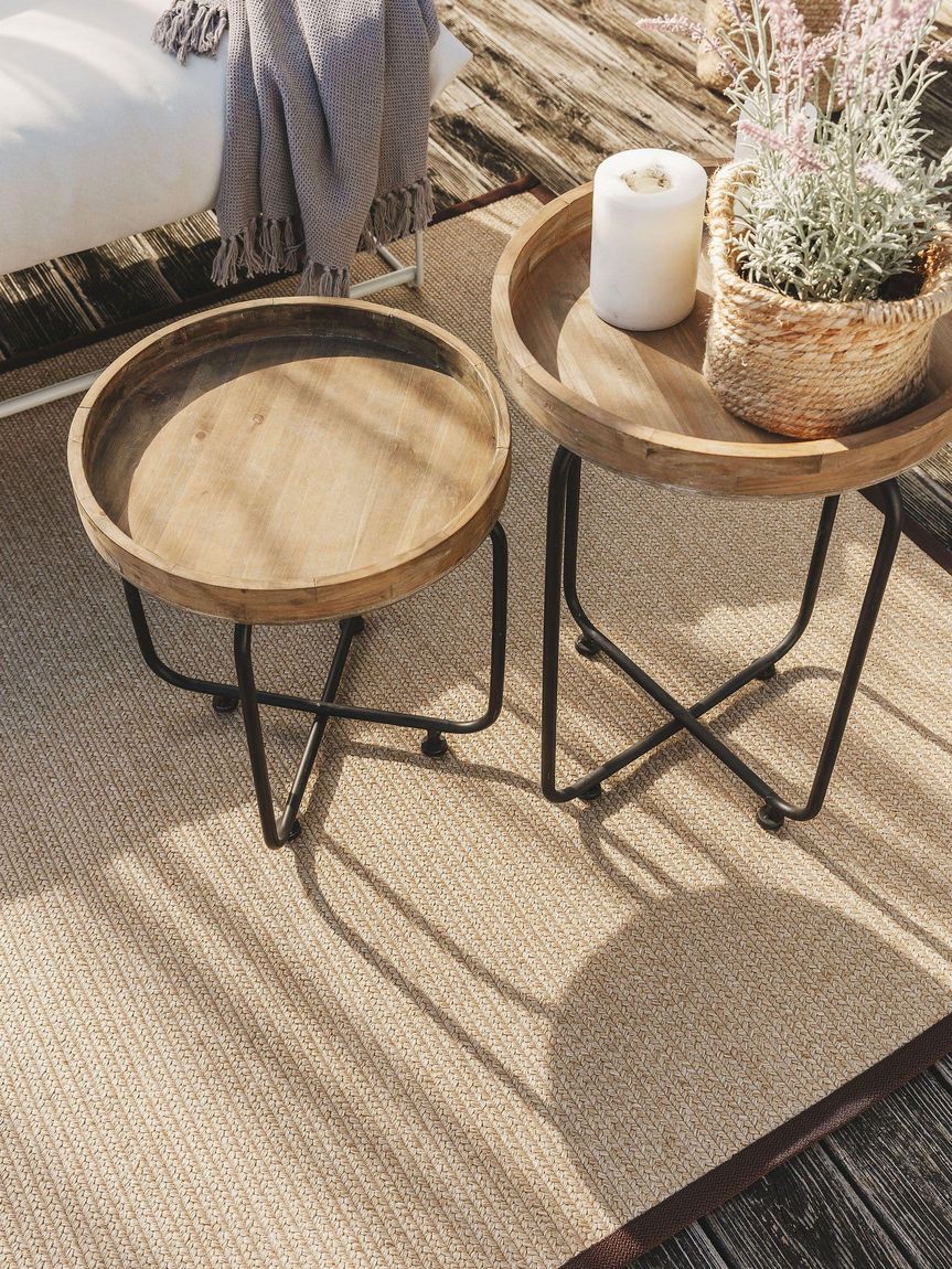 In- & Outdoor Teppich Nandi Beige - Voelpe