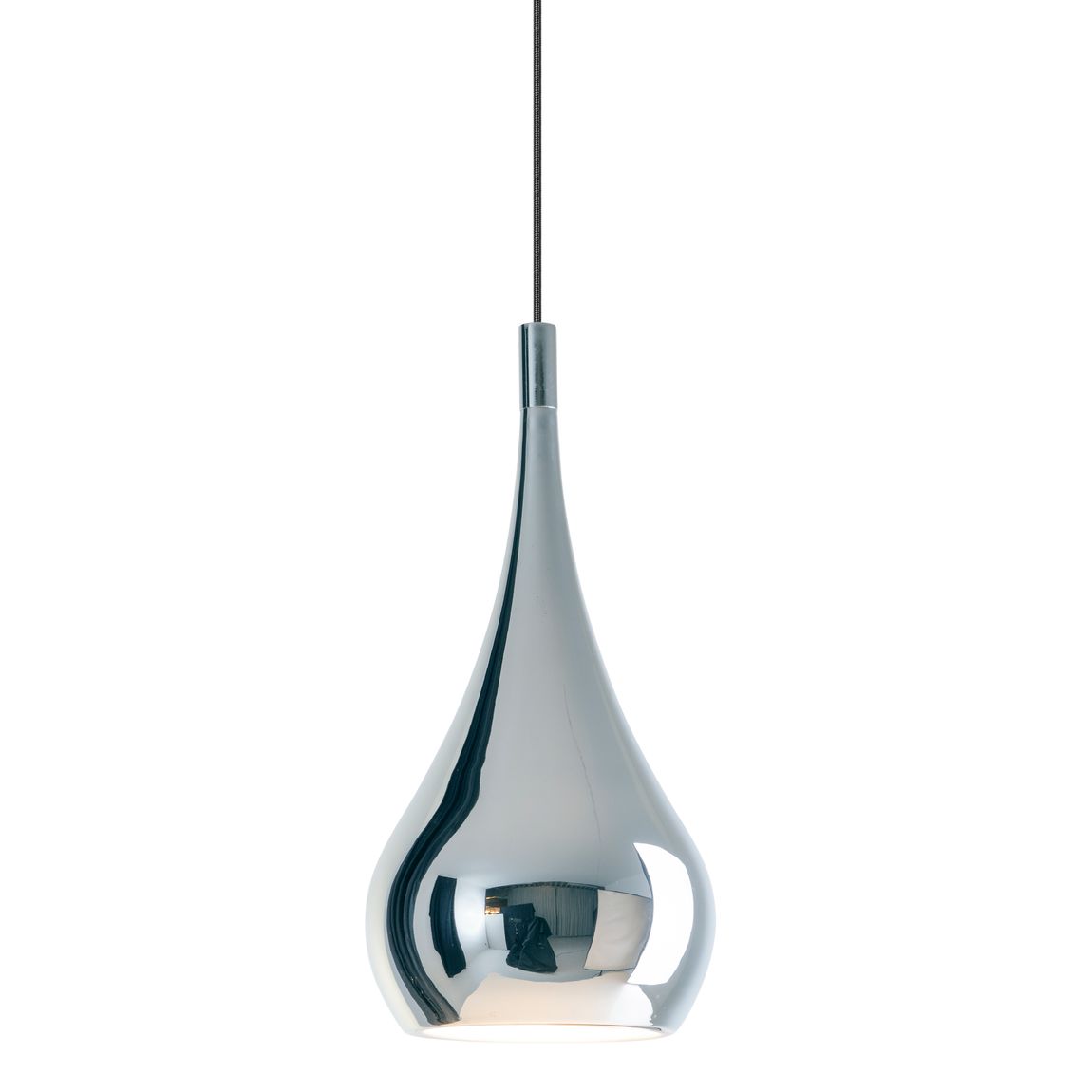 Style Pendelleuchte E27 Ø21cm Chrom - Voelpe