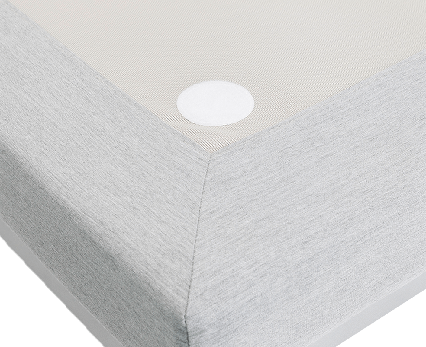 Kettler Ego Modular Endteil Links Silber / Hellgrau Sunbrella