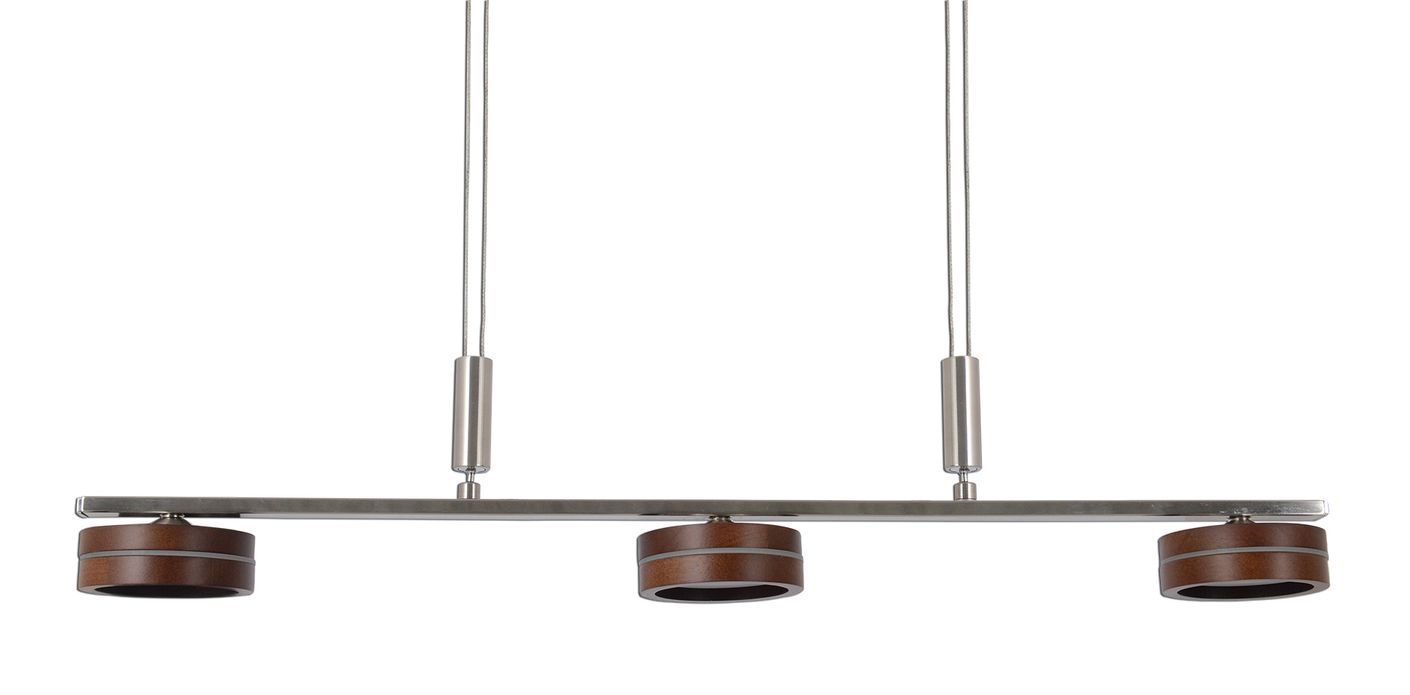 Triberg Pendelleuchte LED 75x10cm Braun - Voelpe