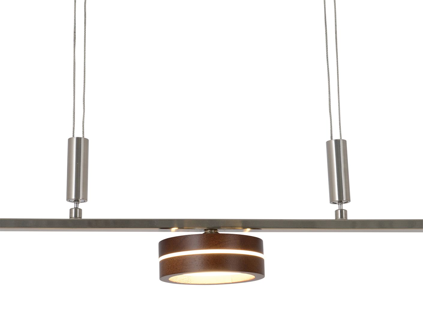 Triberg Pendelleuchte LED 75x10cm Braun - Voelpe